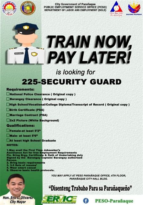 urgent job hiring in parañaque